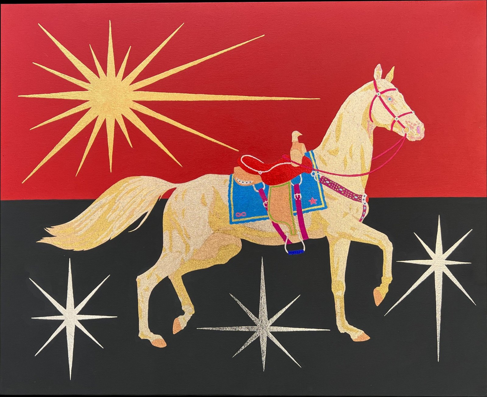 «A Sorte» (2026), Rod RAS — obra em bordado