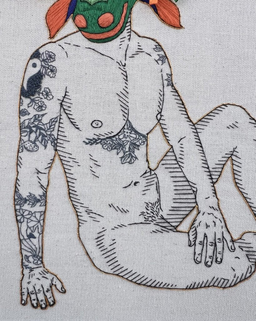 Detalhe de «Boi de Fita - 3», Rod RAS