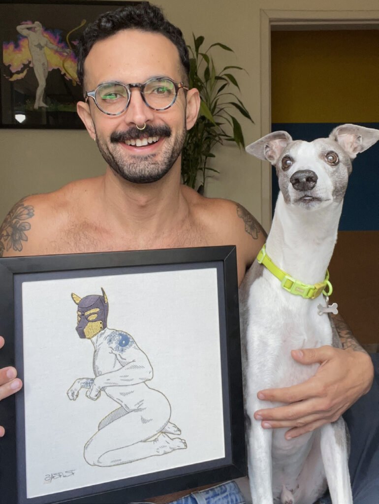 Detalhe de «Puppy Love - 1», Rod RAS